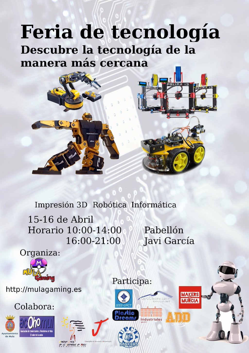 Feria De Tecnología Descubre La Tecnología De La Manera Más Cercana 15 Y 16 De Abril 1317