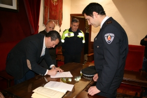 toma de posesión nuevo policía local pablo díaz