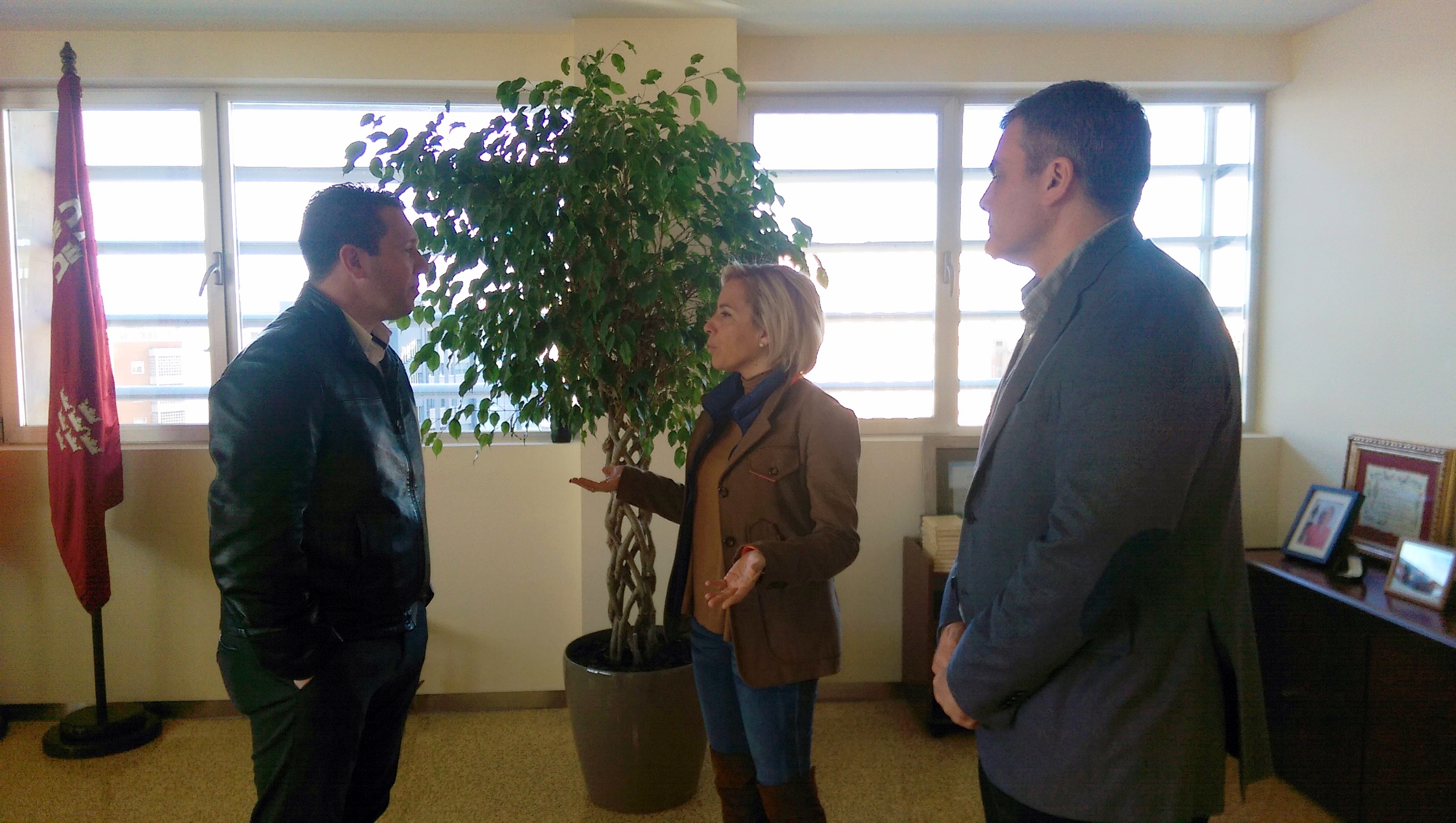 imagen reunión consejera agricultura 8 de marzo de 2016