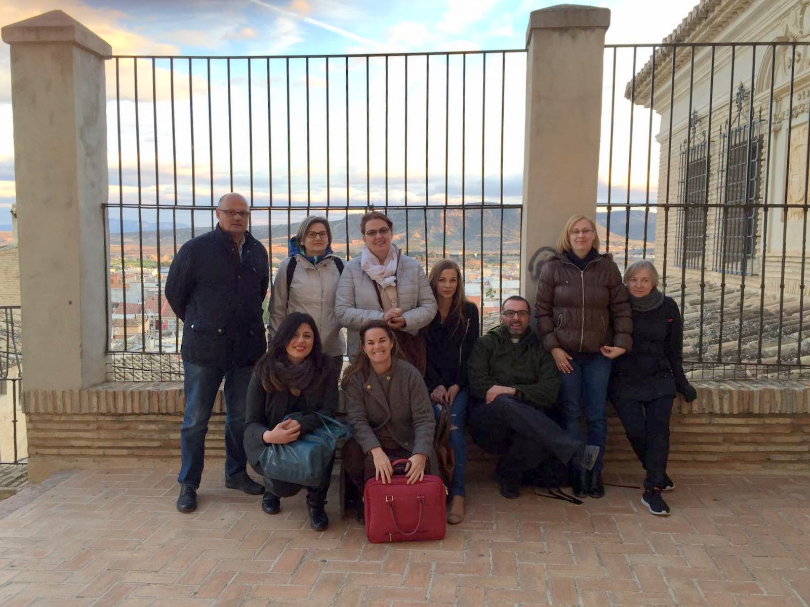 imagen visita touroperadores polacos a mula