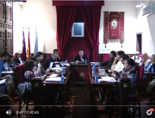 Resumen del Pleno Municipal de 26 de octubre de 2017