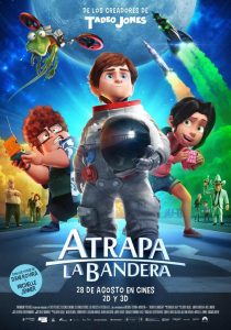 atrapa la bandera cartel pelicula