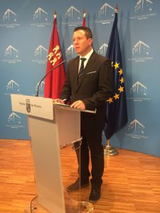 Foto Alcalde en Palacio San Esteban junio 2016