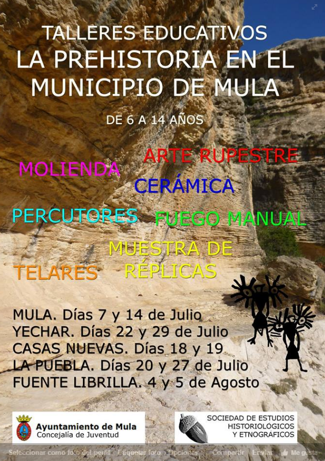 talleres educativos prehistoria verano 2016