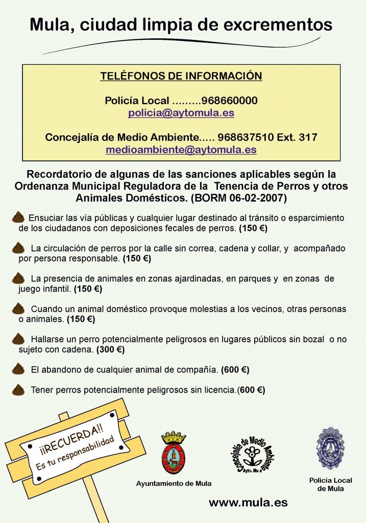 campaña recogida cacas perros