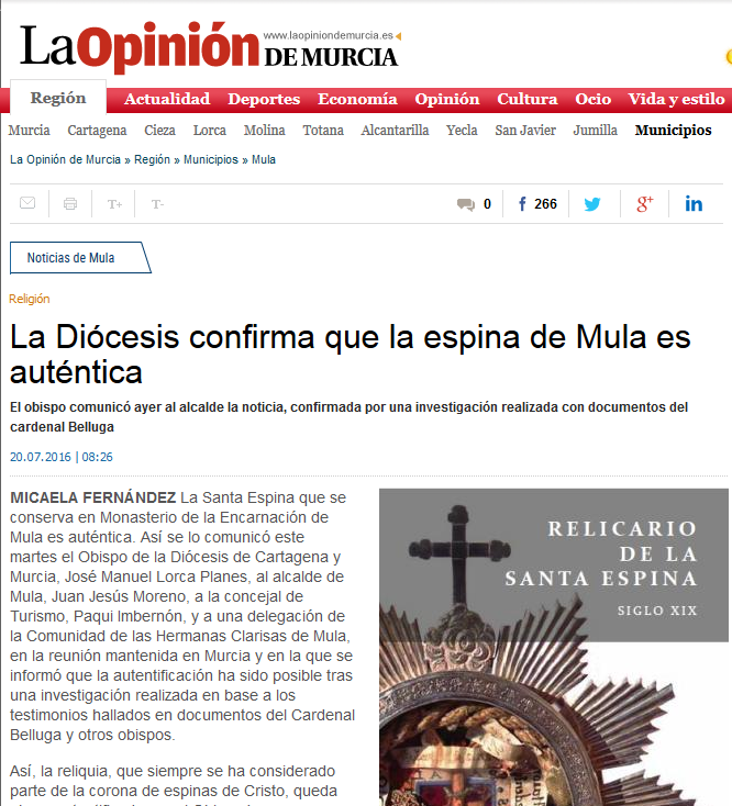 santa espina la opinion