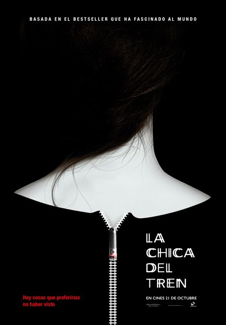 la chica del tren cartel