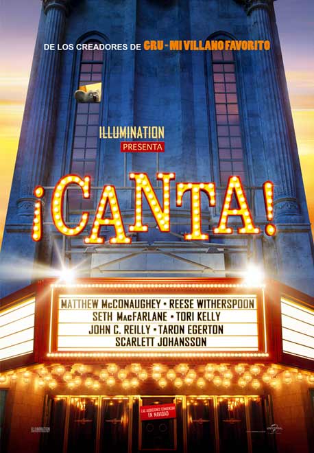 Cine Ranter Cine: ¡Canta! - 14, 15 y 16 de enero - Ayuntamiento de Mula