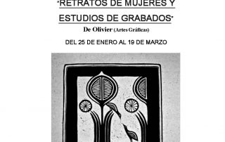 exposición retratos de mujeres y estudios de grabados enero marzo 2017