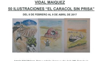 cartel exposición caracol sin prisa