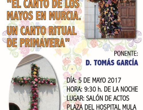 Conferencia «El canto de los mayos en Murcia. Un canto ritual de primavera» – 5 de mayo