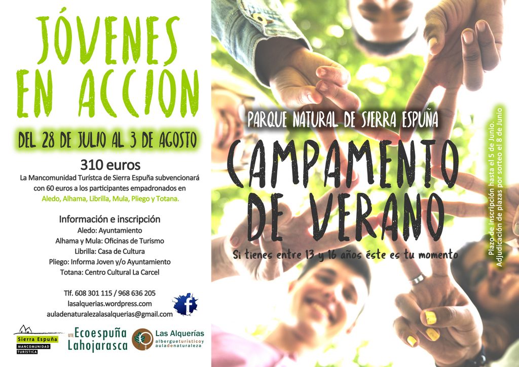 campamento juvenil sierra espuña 2017