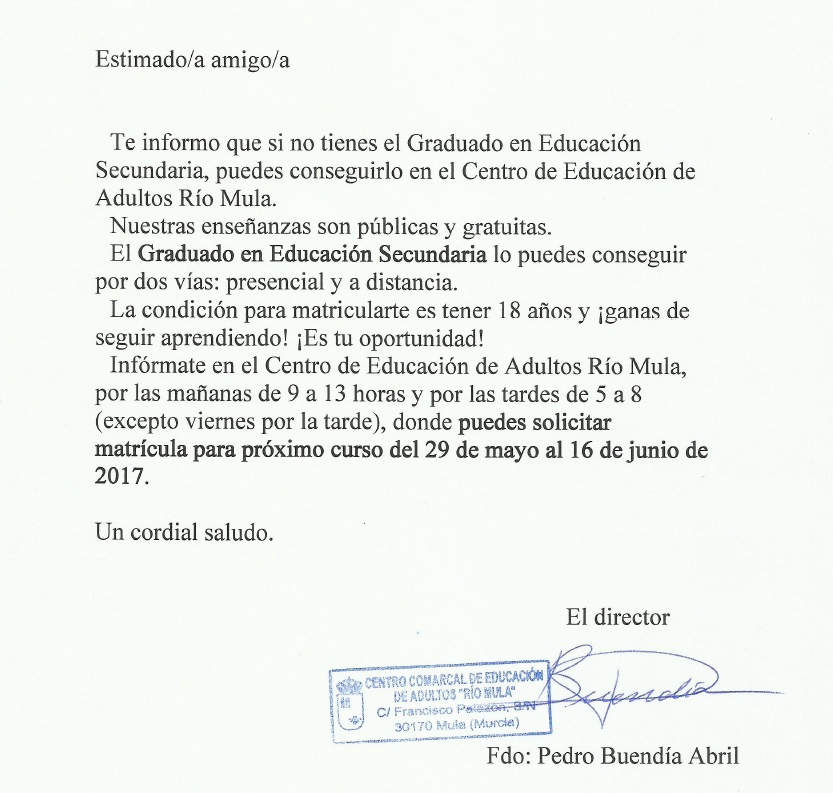 comunicación ceo rio mula 2017