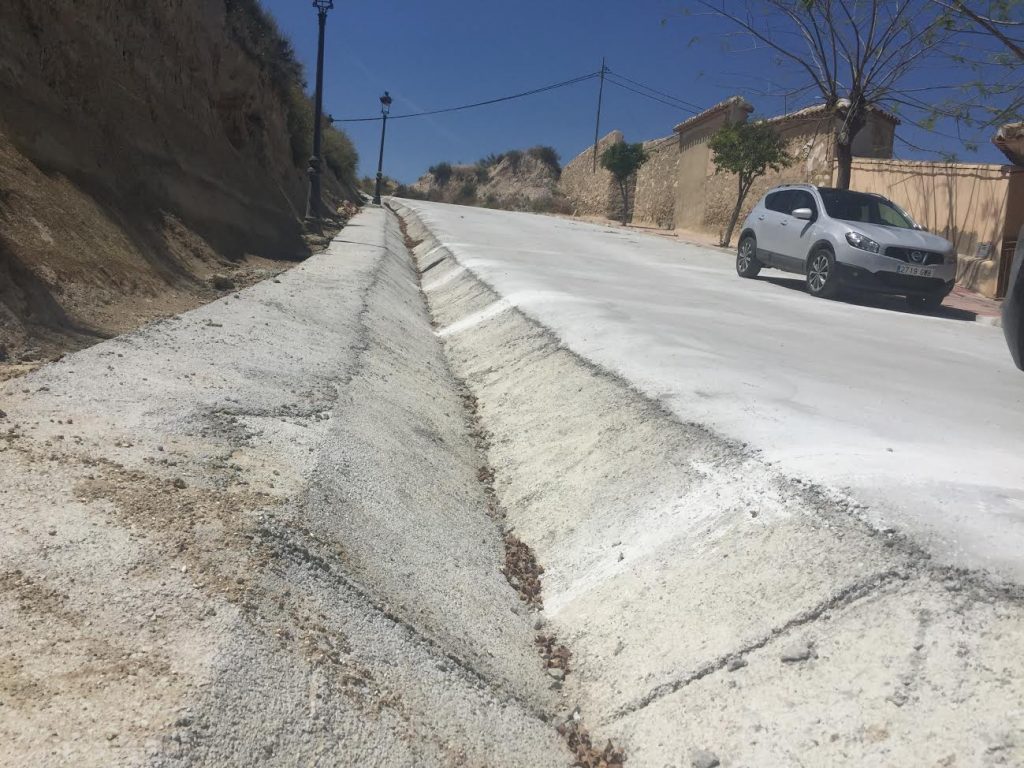 reconstrucción baños mula