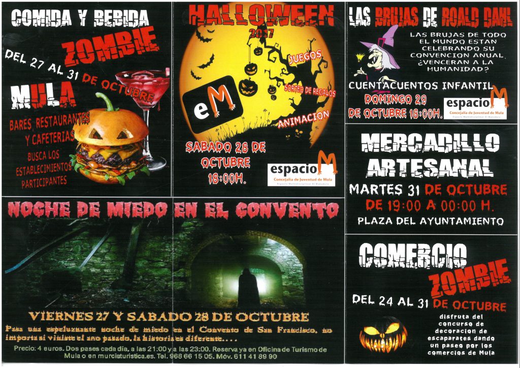 FOLLETO ZOMBIE 2 2017