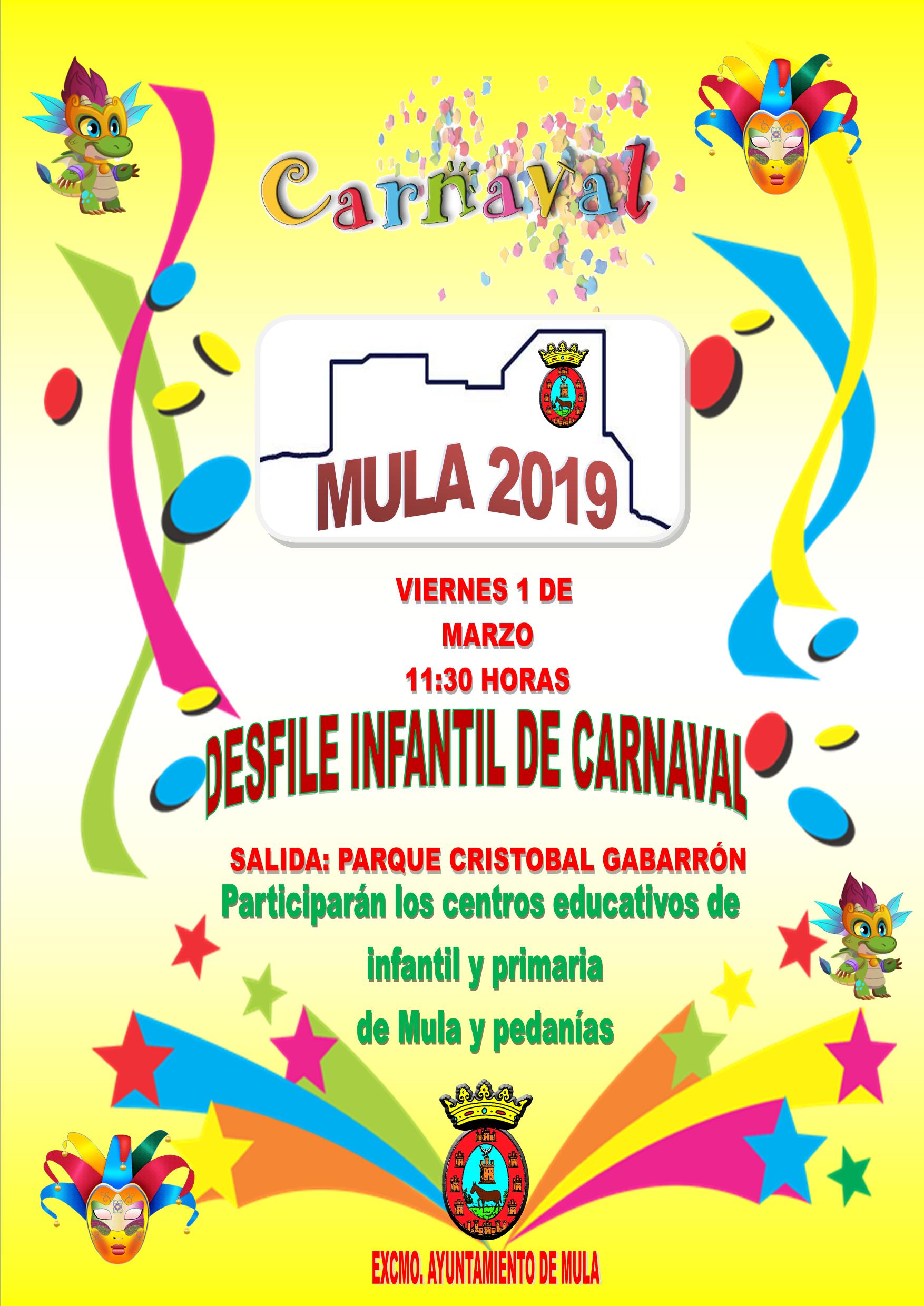 CARTEL DESFILE DE CARNAVAL 2019