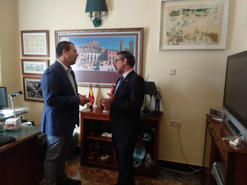 Alcalde y Delegado Gobierno Murcia Septiembre