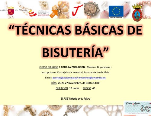 Curso: «Técnicas básicas de bisutería» – Inscripción abierta