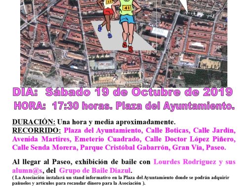 9ª Marcha pro-ayuda contra el cáncer de mama – 19 de octubre