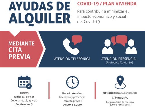 Punto de información de las ayudas de alquiler COVID-19