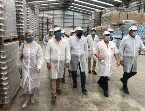 INDUSTRIA | El alcalde de Mula conoce el proyecto de expansión de la factoría Hida Alimentación en El Arreaque
