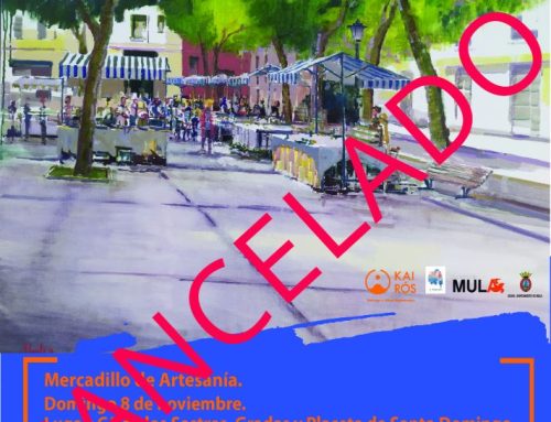 COMERCIO Y TURISMO | Se suspende el mercadillo de artesanía previsto para este fin de semana