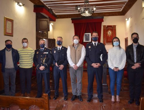 SEGURIDAD CIUDADANA | Jesús Celdrán Sánchez y Pedro López Márquez toman posesión del cargo de nuevos subinspectores de la Policía Local