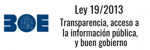 Enlace a Ley 19/2013 Transparencia