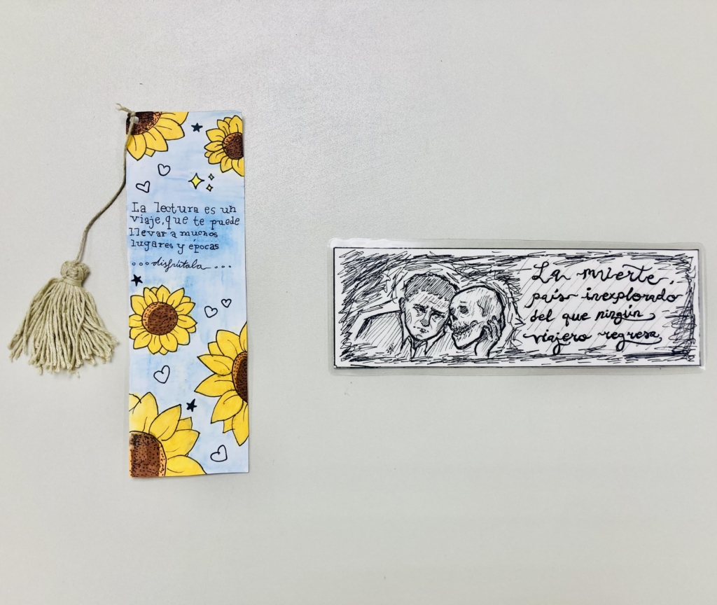 Dos primeros premios II edición concurso Márcate un marcapáginas.