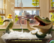 Póster de la película 'Lilo, mi amigo el cocodrilo'.