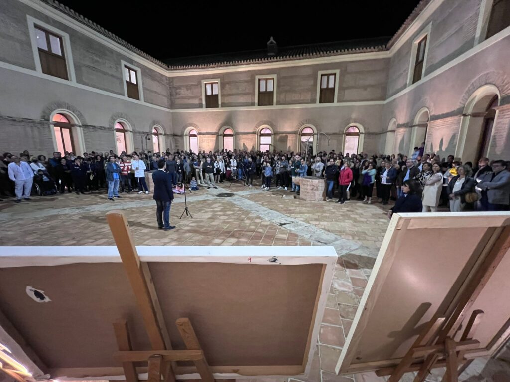 Momento de entrega de premios