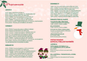 Programación Poblado Navideño 1