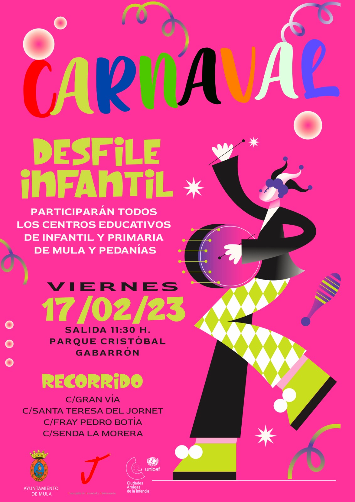 Desfile Carnaval Infantil 2023