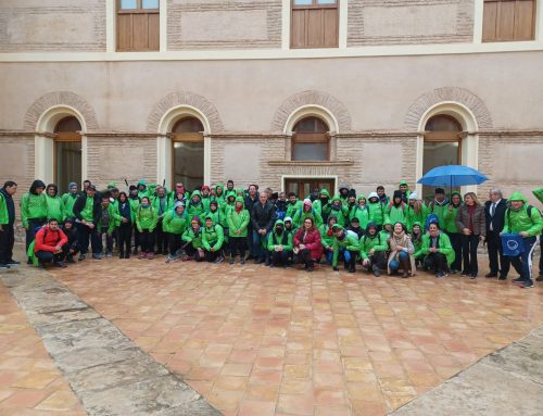 Mula recibe a un centenar de personas con discapacidad intelectual y de desarrollo en su inicio del Camino de Levante