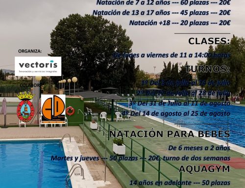 DEPORTES| Cursos de natación en verano