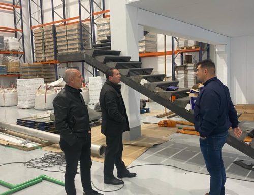 INDUSTRIA| El alcalde de Mula visita las instalaciones de la Almazara Llano y Monte de Mula