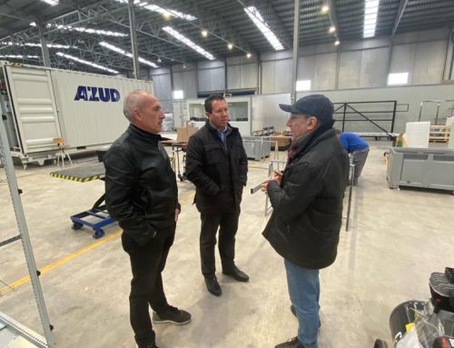 INDUSTRIA| El alcalde de Mula visita Xileplant, una empresa muleña de ingeniería agrícola puntera