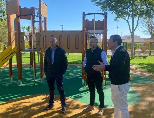 PARQUES Y JARDINES | El alcalde y el concejal de Obras y Servicios visitan las intervenciones realizadas en parques y jardines